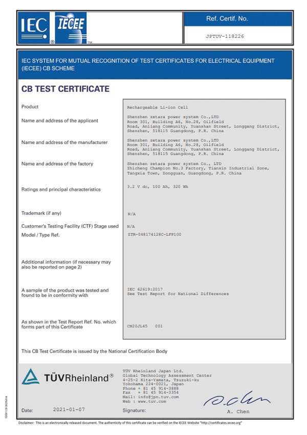 Certificate 11