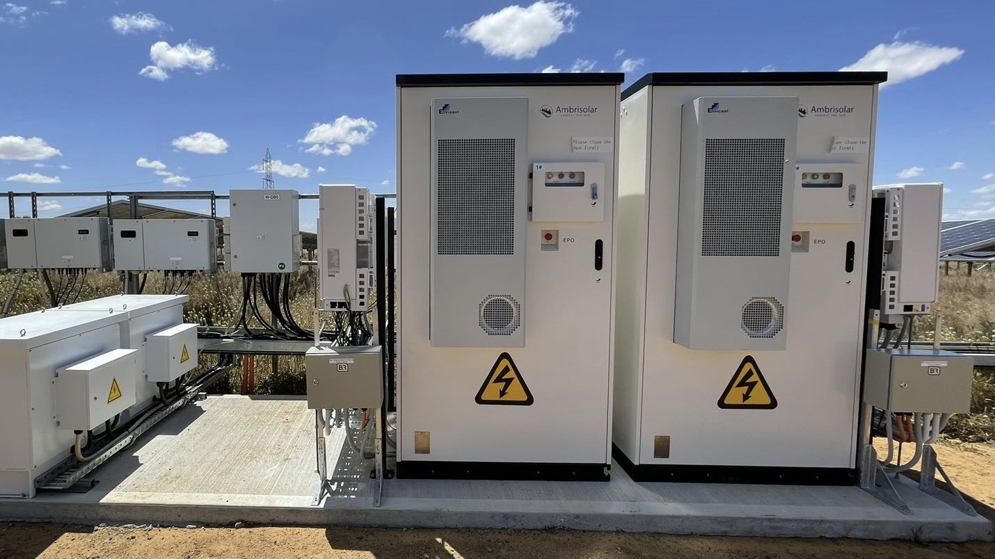 1.1MWp PV+1.7MWh BESS, Australia