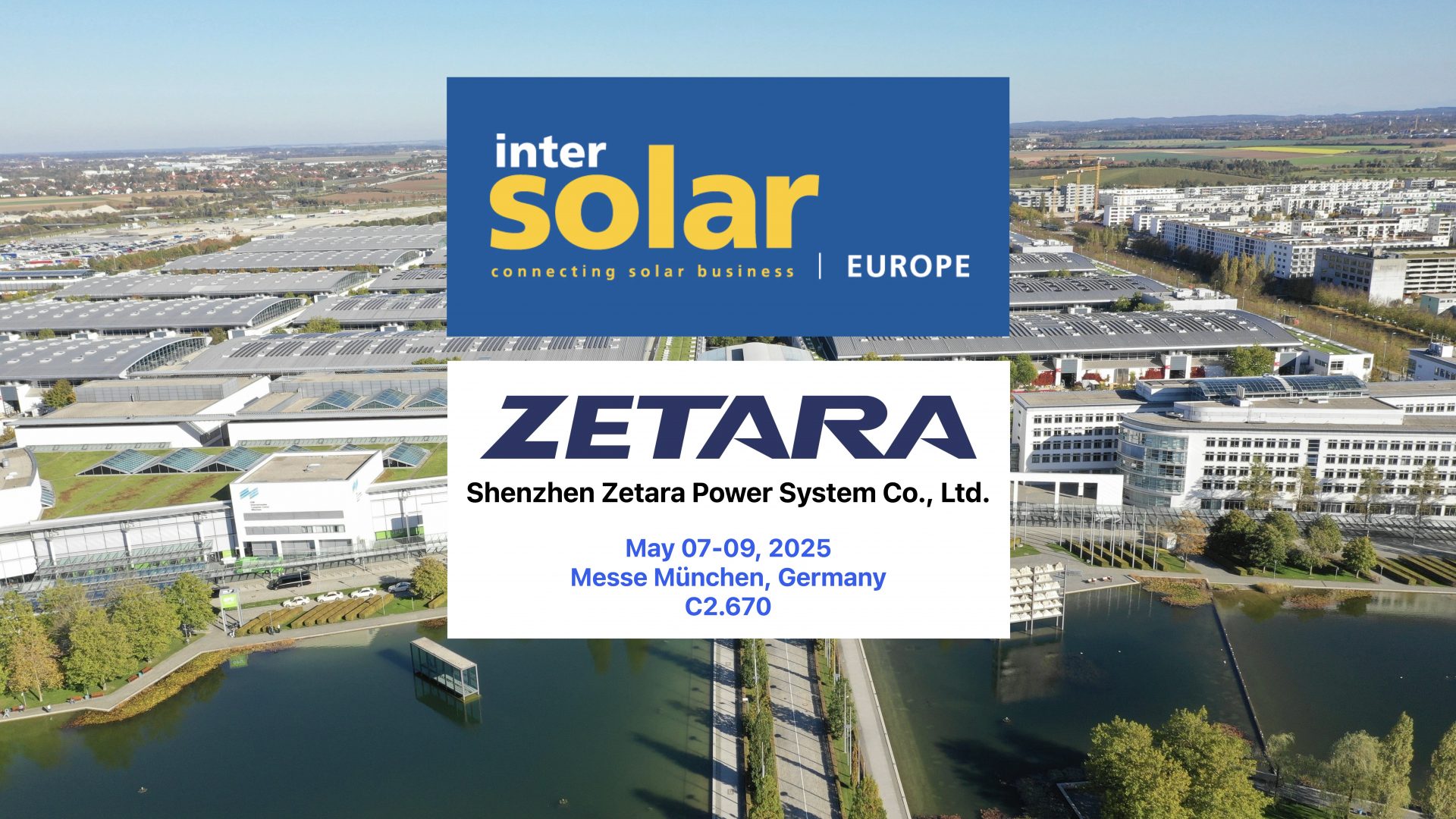 Zetara Power to Exhibit at Intersolar Europe 2025 in Munich